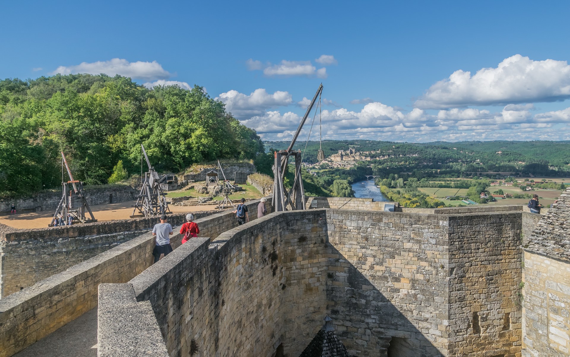 Château de Castelnaud-la-Chapelle, forteresse médiévale en Dordogne